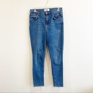 Reformation High Rise Skinny Jeans Light Blue Sustainable Denim Sz 29